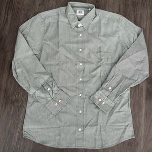 NWOT Green Plaid Dress Shirt